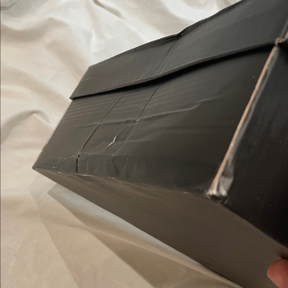 •CAPE ROBBIN• “Biba” Black Patent Rhinestone High Block Ankle Boots // NIB - Picture 12 of 16